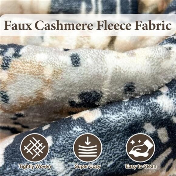 LIVING Machine Washable Rug 5'x7' Vintage Design Washable Area Rugs - Picture 9 of 12